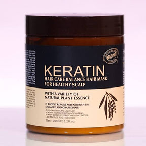 Keratin Hair Mask Brazil Nut for Healthy Scalp 500ml