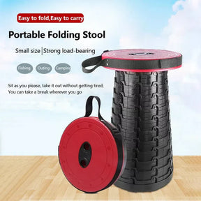 Portable Folding Telescopic Stool