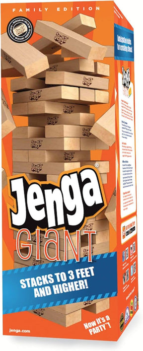 2 in 1 Classic Wooden Jenga Game