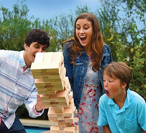 2 in 1 Classic Wooden Jenga Game