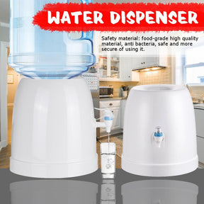 Non-Electric Mini Desktop Water Dispenser For 19 liter Water Bottle