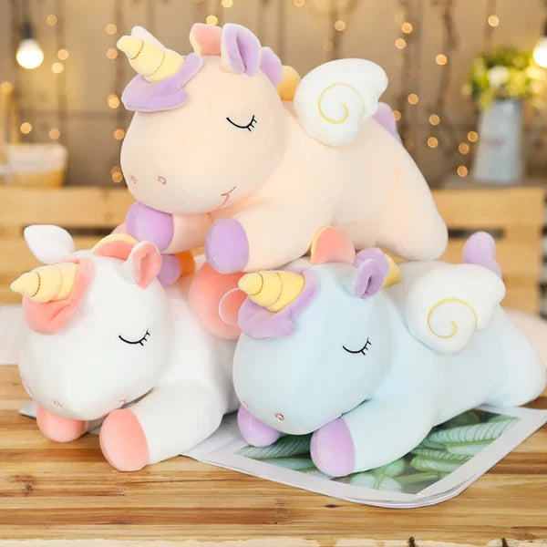 Sleeping Unicorn plushie - 35cm