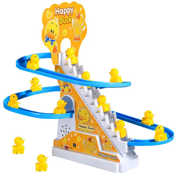 Small Duck Climbing Stairs Toy For Kids