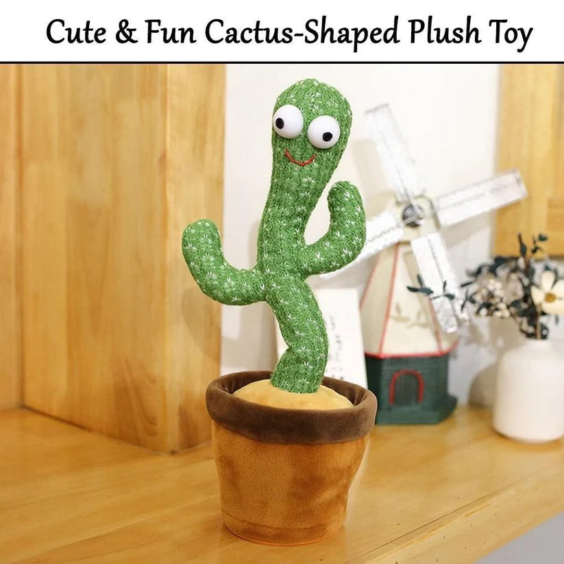 Dancing Cactus Toy with Music & Light