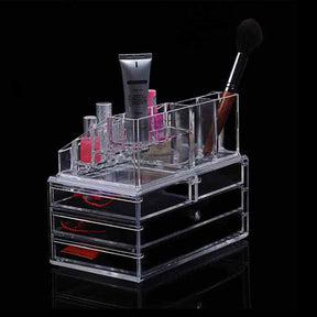 Acrylic transparent Makeup Organizer Storage Boxes