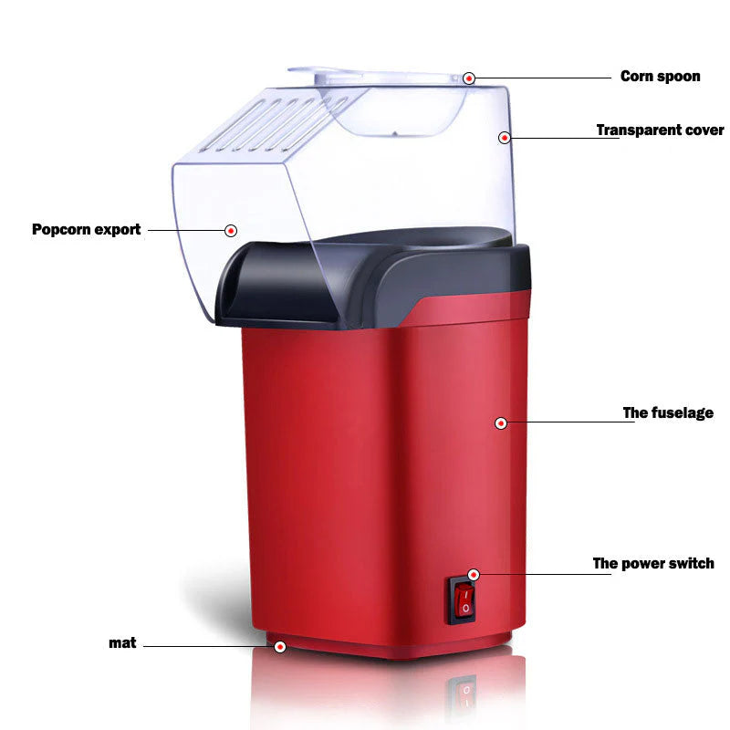 Hot Air Popcorn Maker Machine