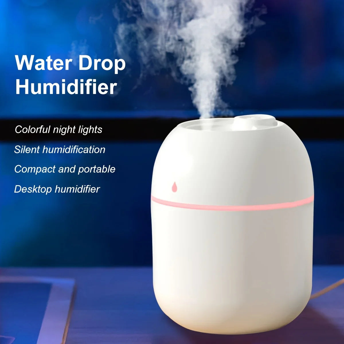 H2O Mini Cup Sprayer Mist humidifier Double Wet Aroma 220ml