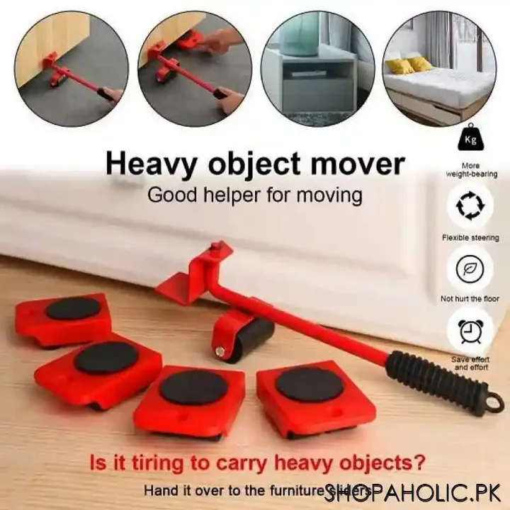 Furniture Moving Tool - 5 Pcs Set