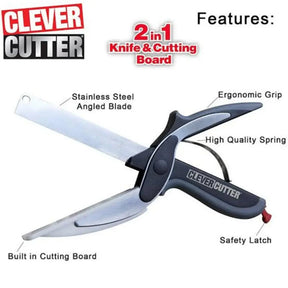 2-in-1 Clever Cutter Knife