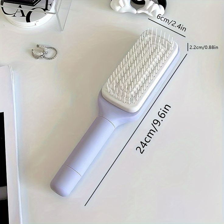 4 In 1 Self Cleaning Hair Brush Comb