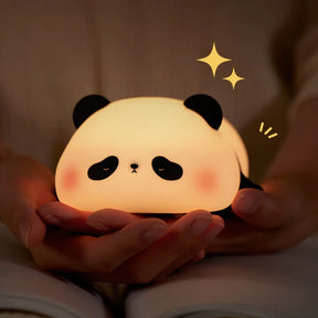 Children's Night Light Panda Lamp, Dimmable Cute Panda LED Bedside Lamp