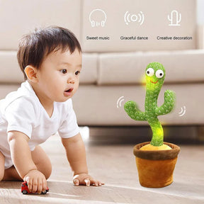 Dancing Cactus Toy with Music & Light