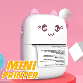 Mini Portable Bluetooth Inkless Thermal Pocket Size Printer