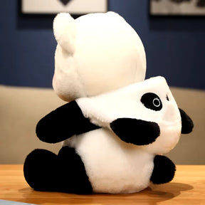 Hoodie Cap Bear Panda Plush Toy 45cm