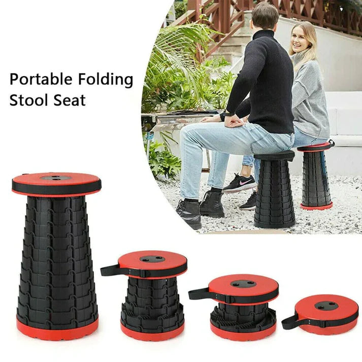 Portable Folding Telescopic Stool