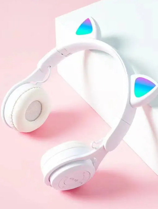 Cute Cat Wireless Headphones