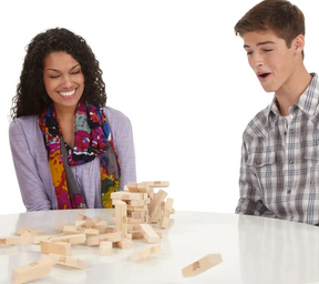 2 in 1 Classic Wooden Jenga Game