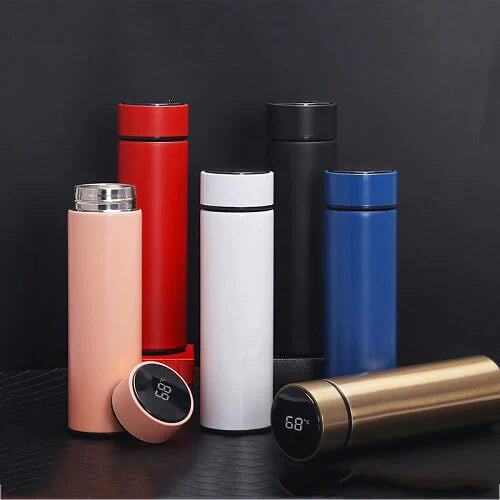 Temperature Display Thermos Water Bottle 500 ML