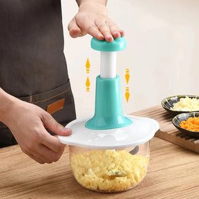 Multifunction Hand Press Manual Vegetable Chopper