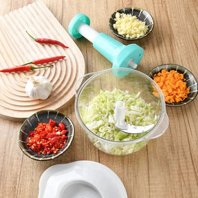 Multifunction Hand Press Manual Vegetable Chopper