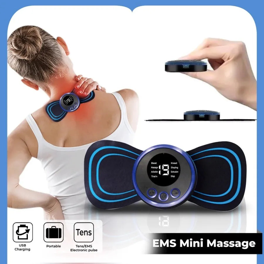 Mini Electric Massage Stick With 8 Modes And 19 Gear Levels