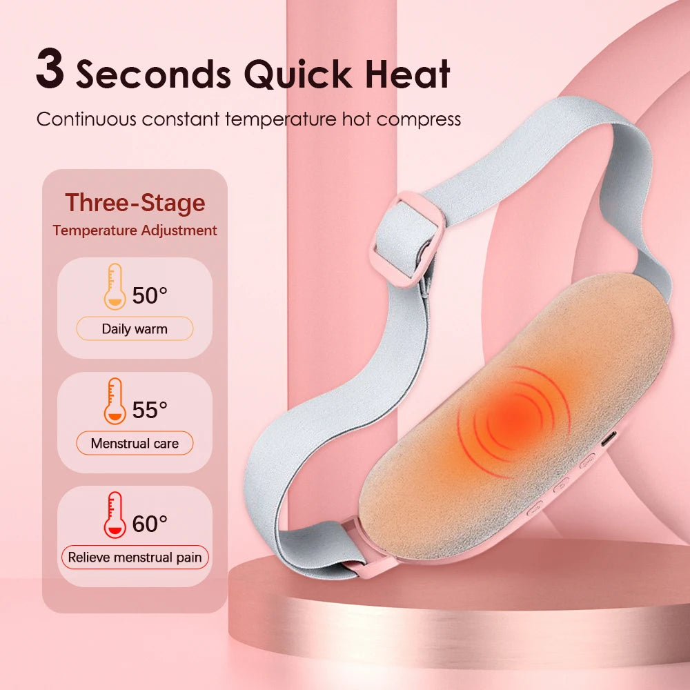 Heating Abdominal Massage Menstrual Warm Palace Belt