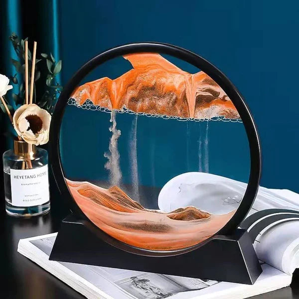 3D Moving Sandscapes Art Lamp Moving Sand Art Décor