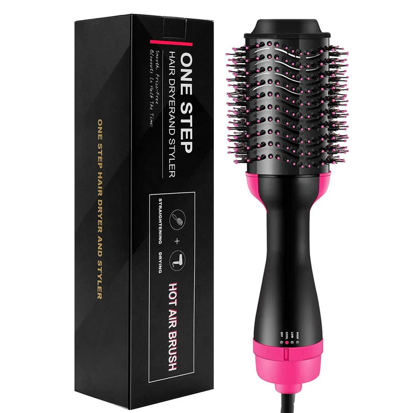 One Step Hot Air Brush 3 in 1 (Dryer + Styler)