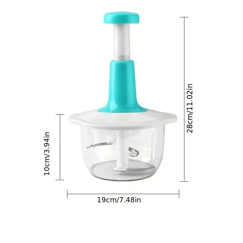 Multifunction Hand Press Manual Vegetable Chopper