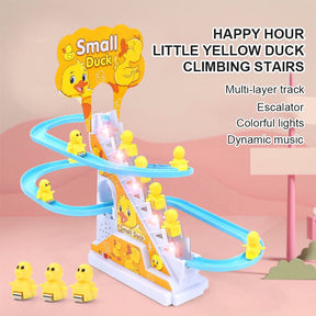 Small Duck Climbing Stairs Toy For Kids