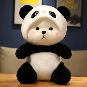 Hoodie Cap Bear Panda Plush Toy 45cm