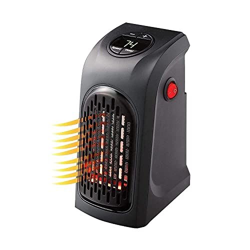 Mini Electric Wall-Outlet Flame Heater Portable