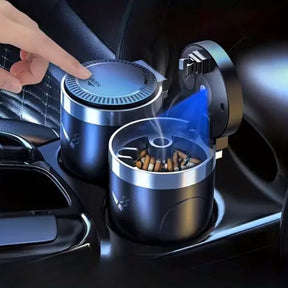 BMW Led Ashtray For Car, Office And Home With Storage Cup