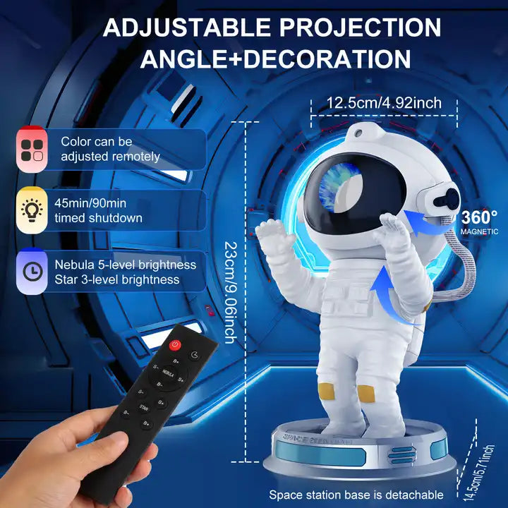 Astronaut Galaxy Starry Sky Projector Night Light