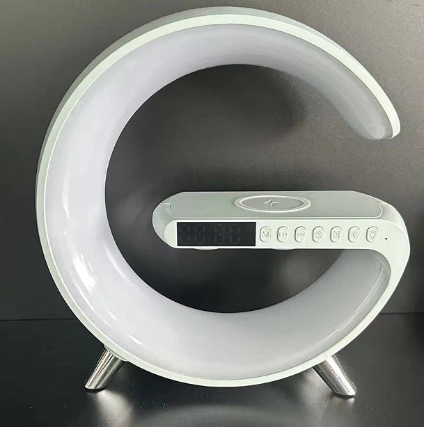 G Shape Lamp With Bluetooth & Wireless Charging