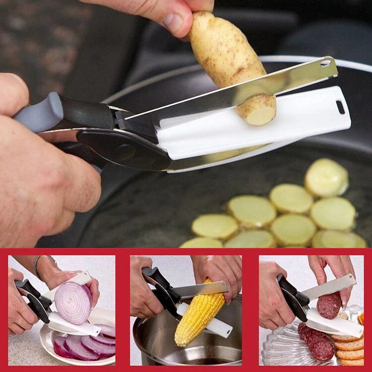 2-in-1 Clever Cutter Knife