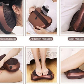 2 in 1 Home and Car Massage Pillow