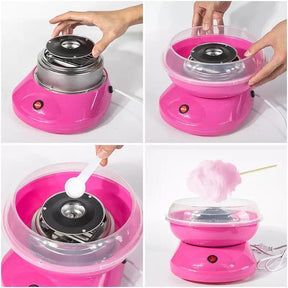 Portable Cotton Candy Machine, Cotton Candy Maker, Mini Electric Sweet Machine