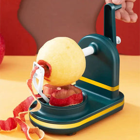 Manual Fruit Peeler Multifunctional Apples Peeler Slicer With Spare Blades