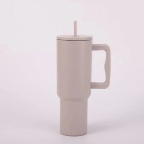 40oz/1200ml Tumbler with Handle and Straw [Stanley Dupe]