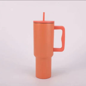 40oz/1200ml Tumbler with Handle and Straw [Stanley Dupe]