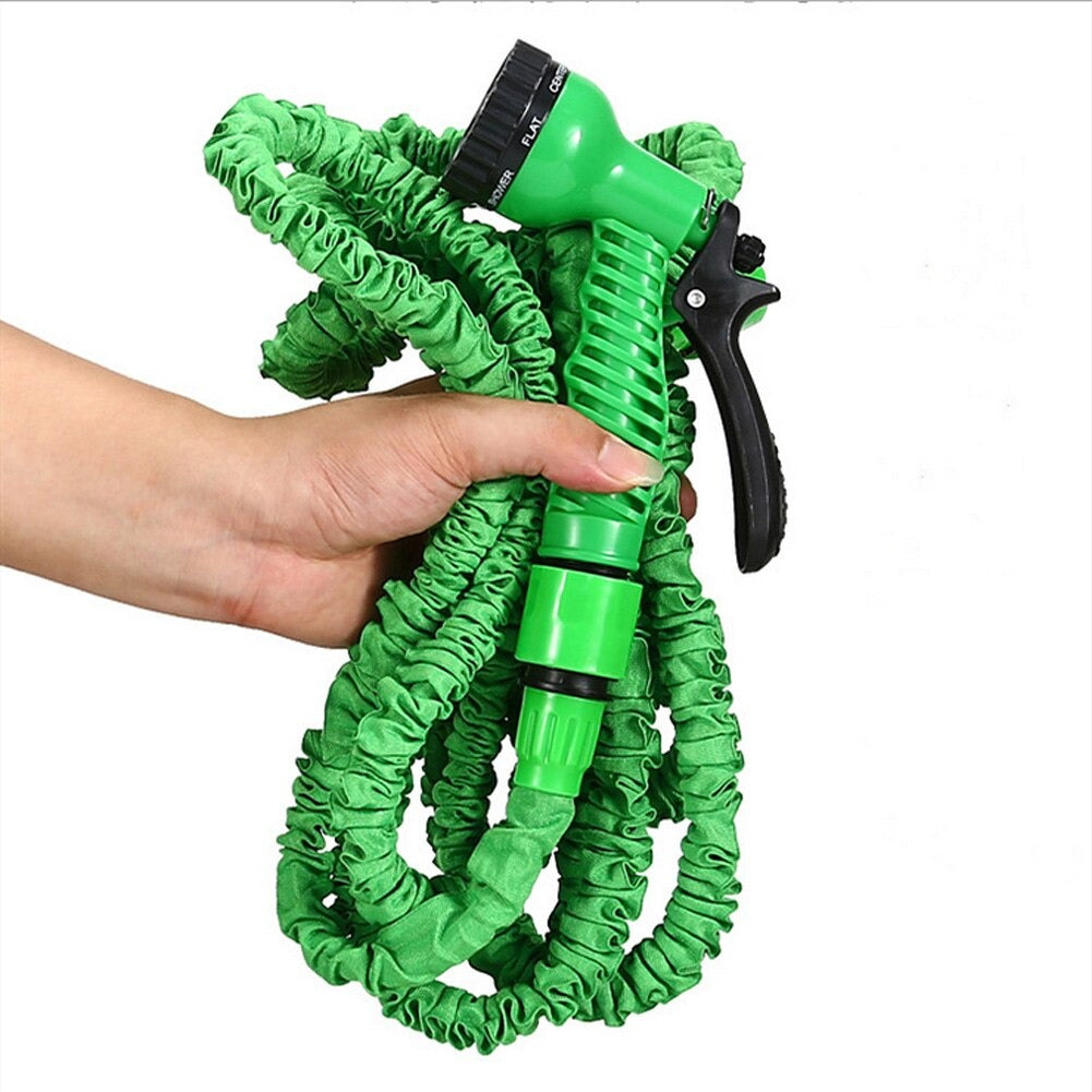 Expandable Garden Hose Pipe Spray Flexible Expanding Stretch Pipe 50FT