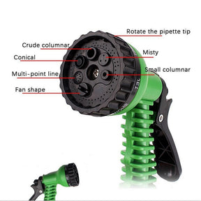 Expandable Garden Hose Pipe Spray Flexible Expanding Stretch Pipe 50FT